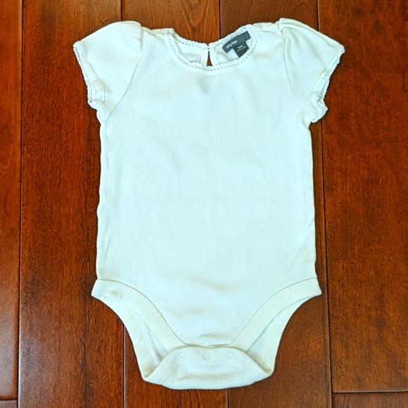ivory baby onesie